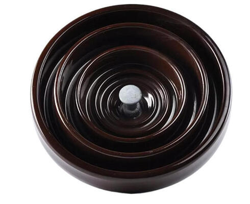 U120BP High Voltage Porcelain Insulator 120 kN Disc Suspension Insulator With 450 mm Leakage Distance