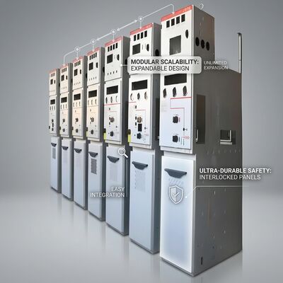 Dry Air Insulated RMU Ring Main Unit 12kV IP67 Switchgear for Urban Power Distribution Networks
