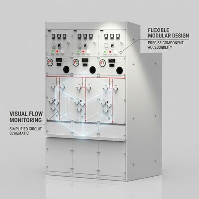 Dry Air Insulated RMU Ring Main Unit 12kV IP67 Switchgear for Urban Power Distribution Networks